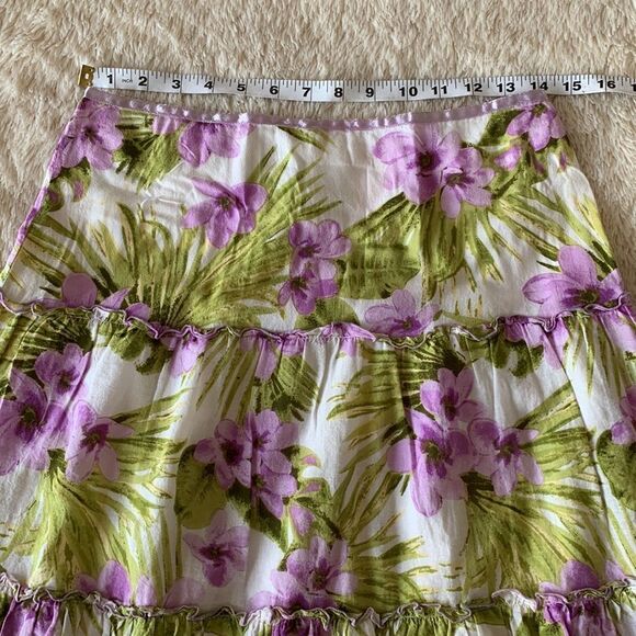 Speechless floral print gypsy ruffle skirt size 3 - Picture 13 of 16